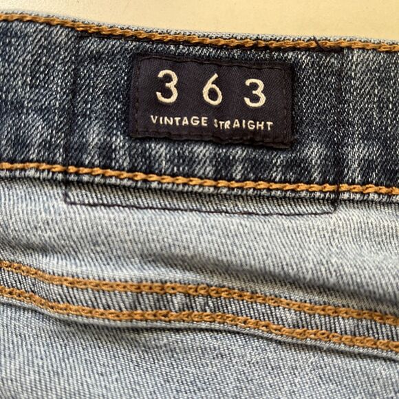 Lucky Brand 363 Vintage Straight Blue Stretch Denim Jeans Men Size 38 - Picture 9 of 9
